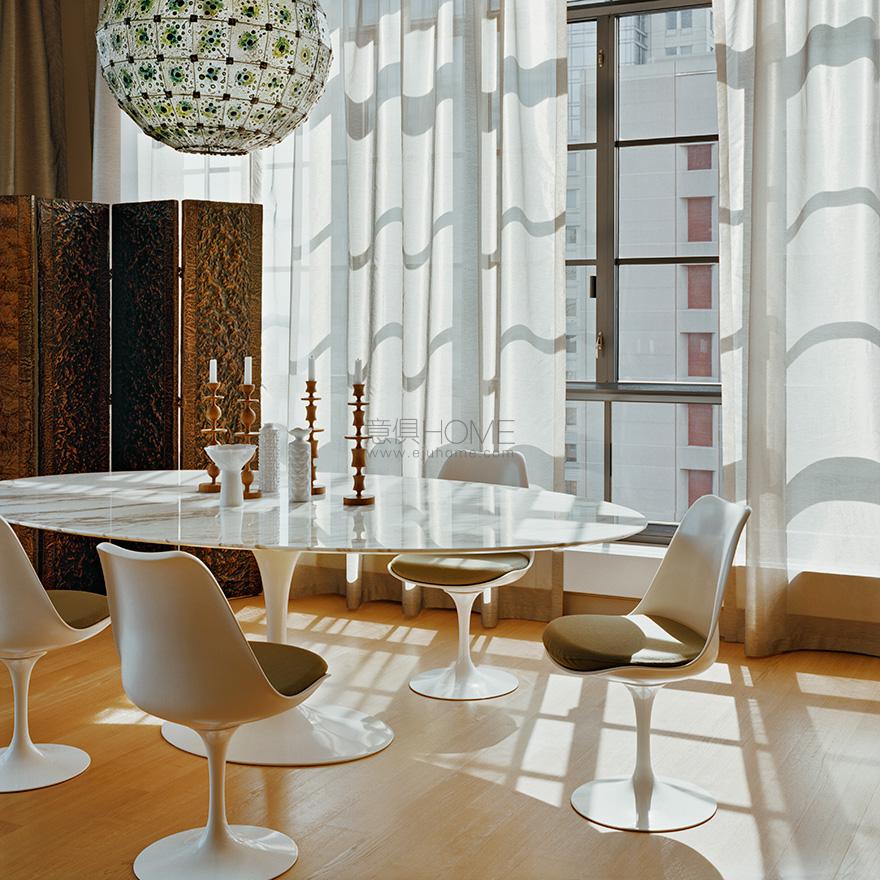 KNOLL Saarinen Table - 78” Oval 桌子1