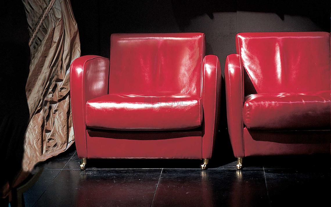 意大利家具BAXTER的CHARMINE-LONGE扶手椅