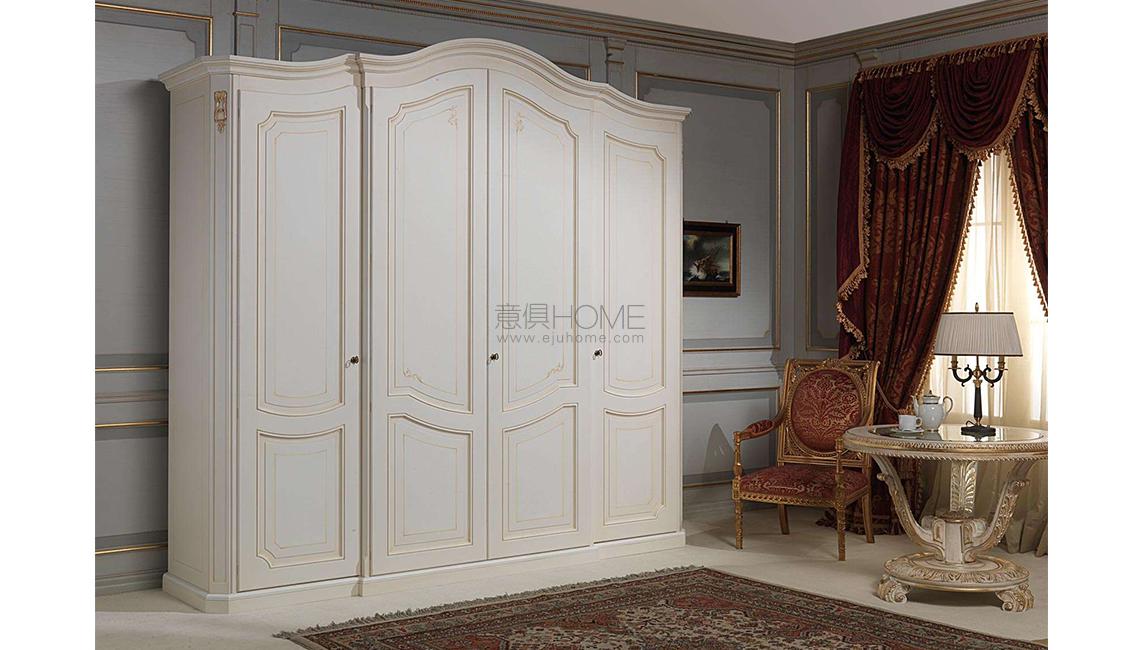 VIMERCATI Classic wardrobe 18th century ivory 衣柜