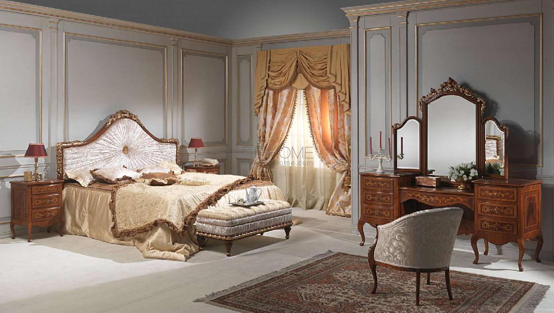 VIMERCATI Luxury classic bedroom Louvre 床