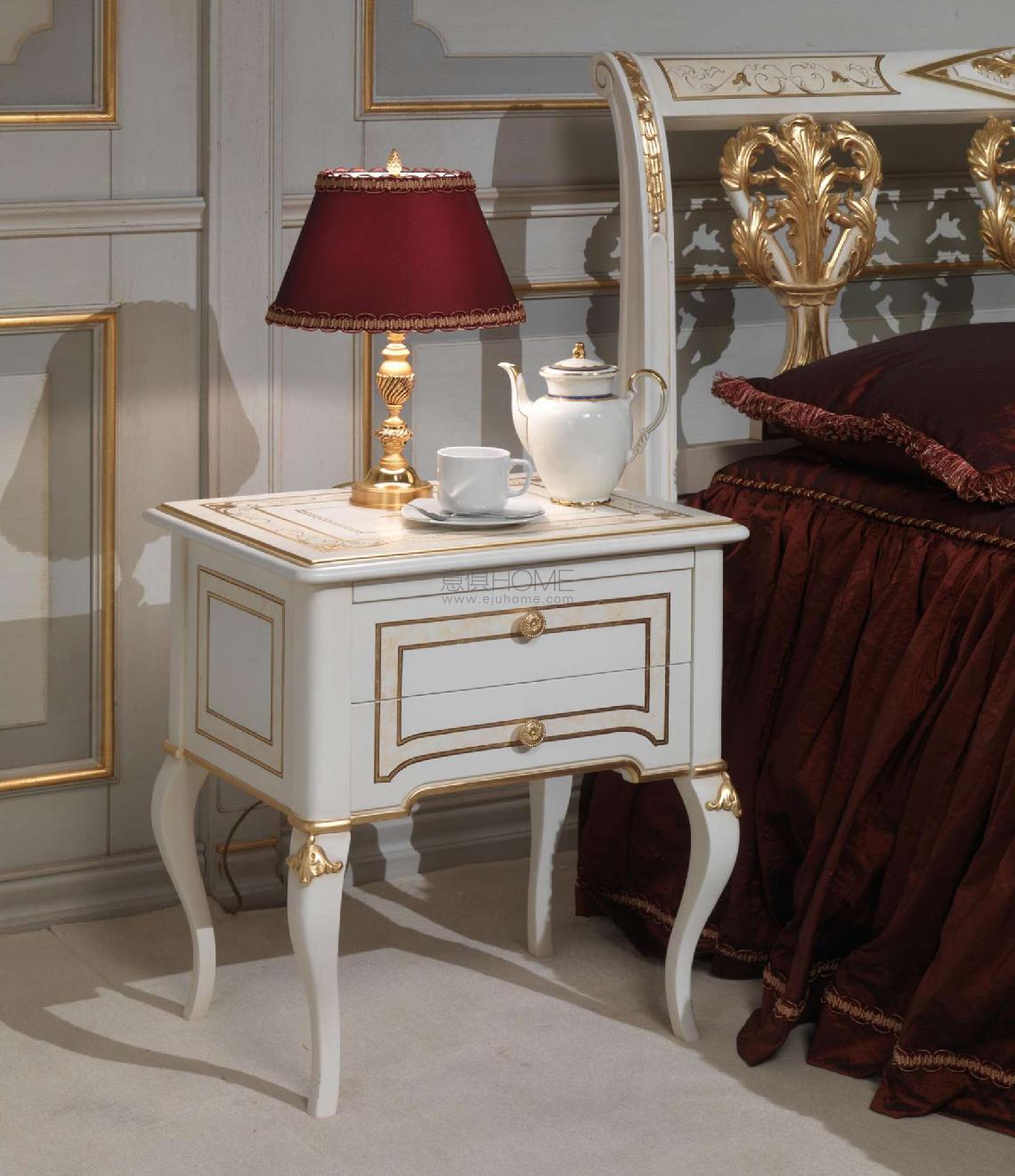 VIMERCATI Classic french 18th century style bedroom Rubens 床头柜