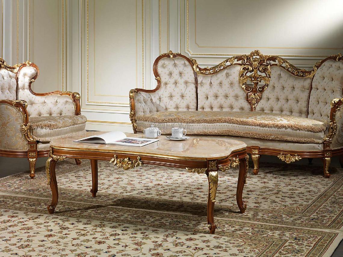 VIMERCATI classic luxury living room 800 沙发3