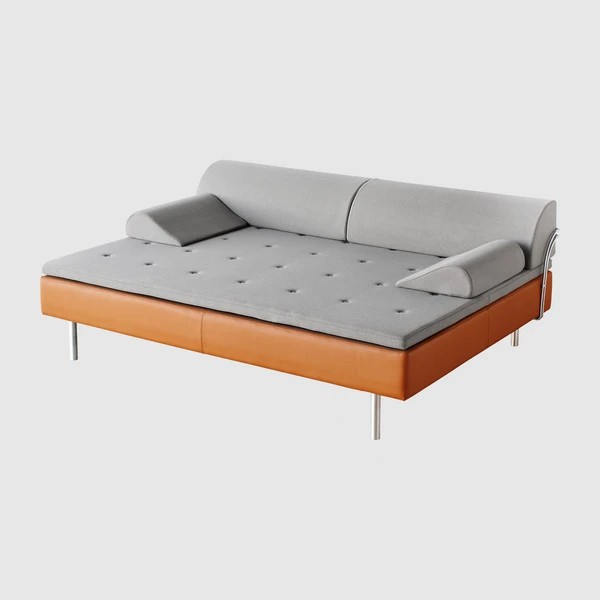 Diva_DayBed_Chrome_CognacLeather_Grey_Side_grande