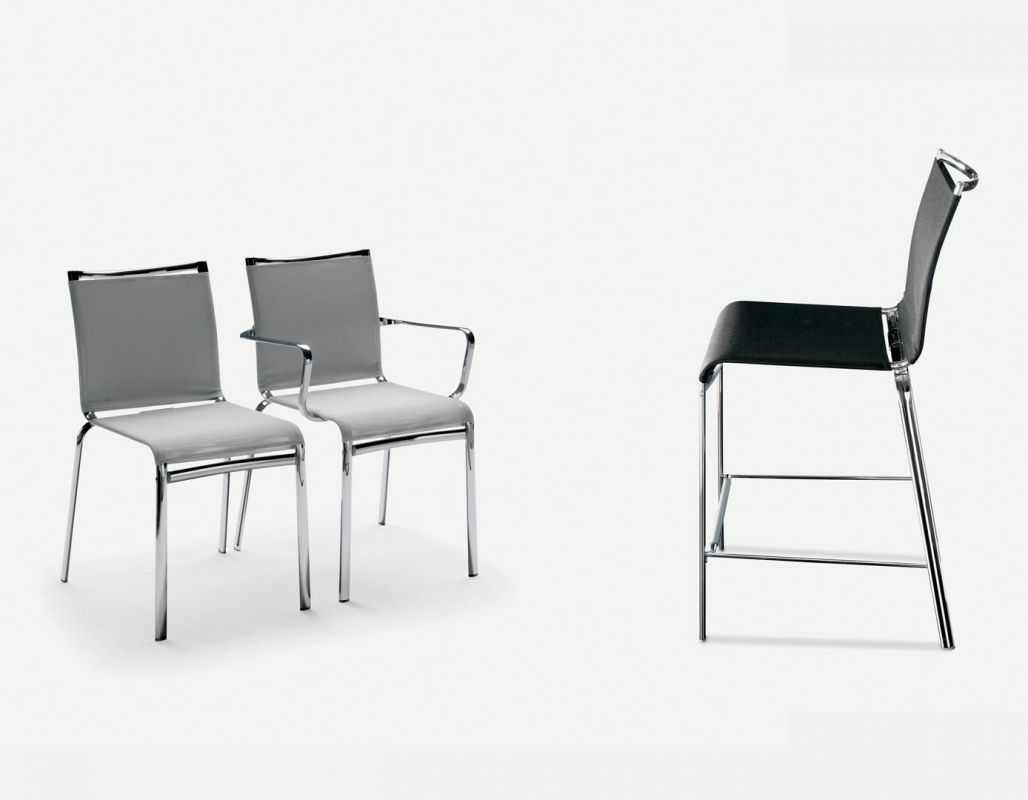 意大利家具BONTEMPI的NET BARSTOOL 吧椅 细节图