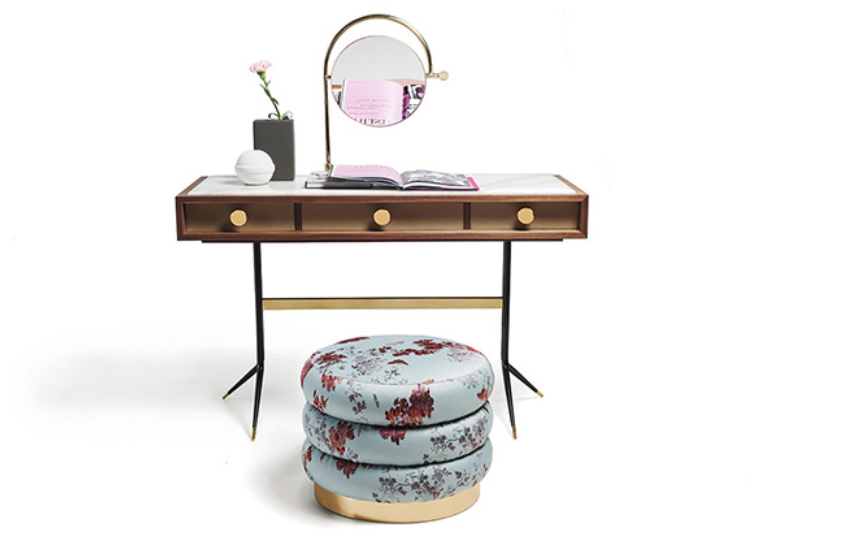 意大利家具VIBIEFFE的1500 Swing console table, desk, nightstand 细节图