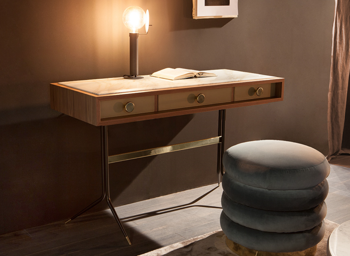 意大利家具VIBIEFFE的1500 Swing console table, desk, nightstand 主图