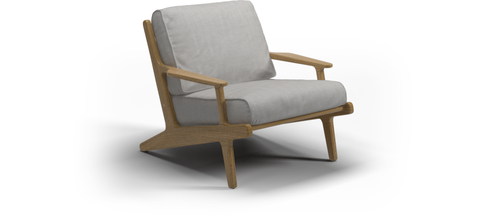 德国家具GLOSTER的Bay- Lounge Chair 休闲椅 主图