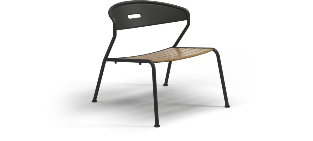 德国家具GLOSTER的Curve-Stacking Lounge Chair 休闲椅细节图