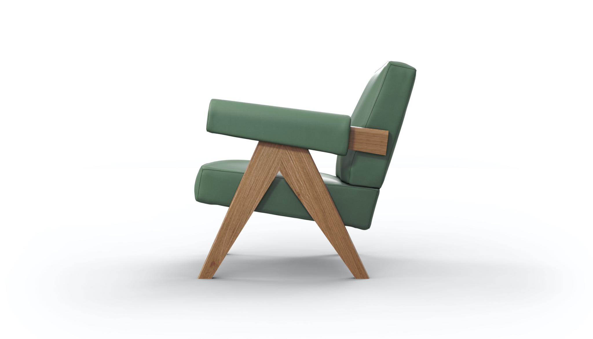 意大利家具CASSINA的CAPITOL COMPLEX ARMCHAIR休闲椅 细节图