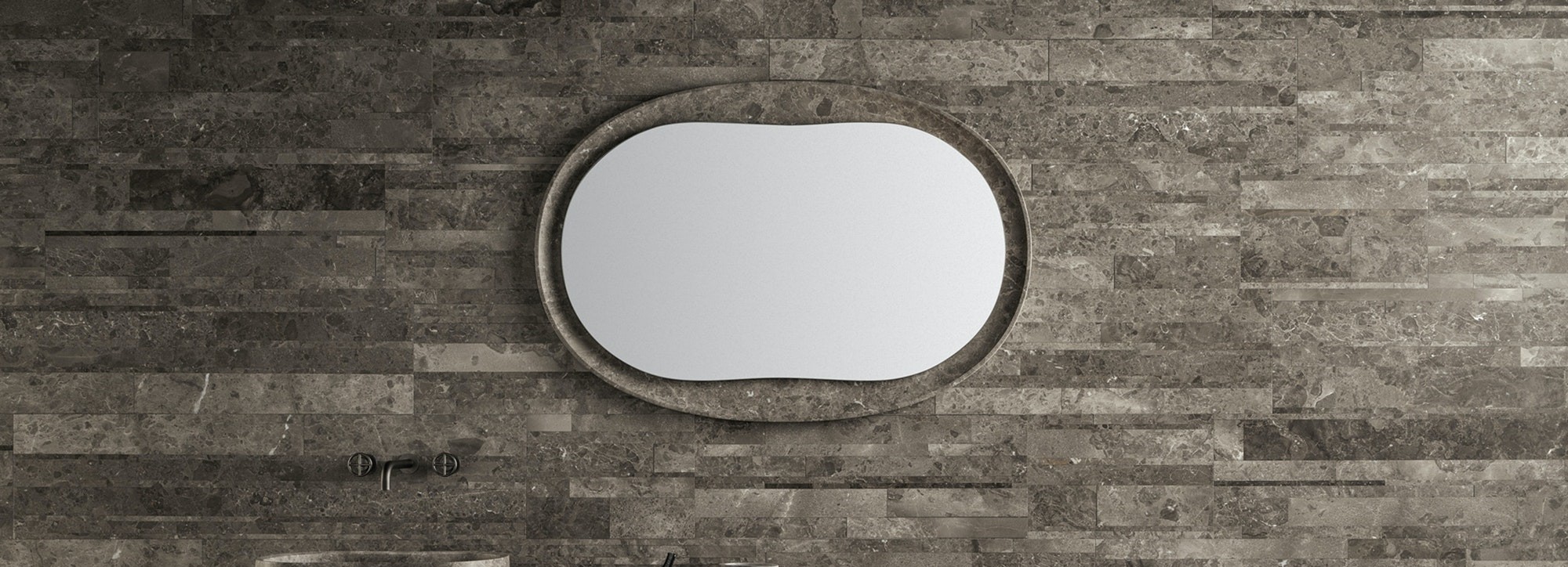 意大利Salvatori Boffi的Anima Mirror 镜子 细节图