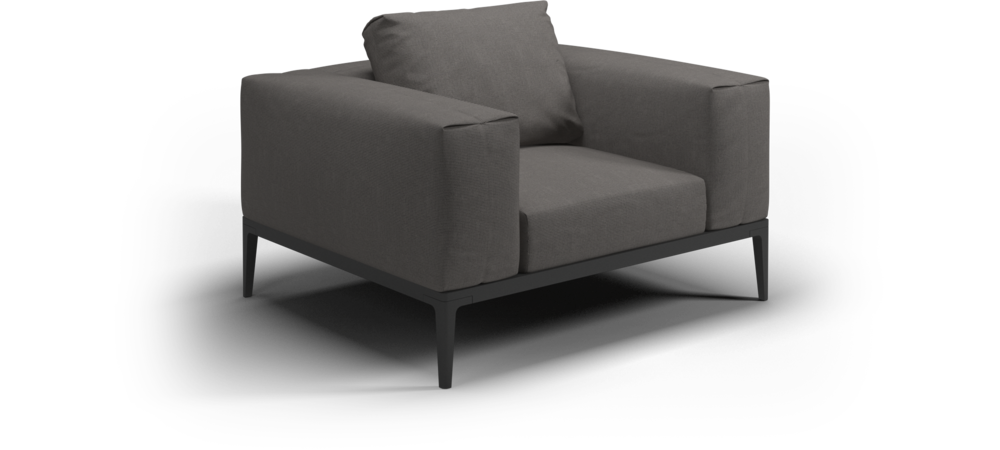 德国家具GLOSTER的Grid-Lounge Chair 休闲椅 主图