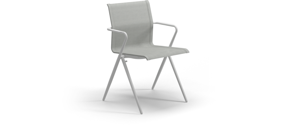 德国家具GLOSTER的Ryder-Stacking Chair with Arms 餐椅 细节图