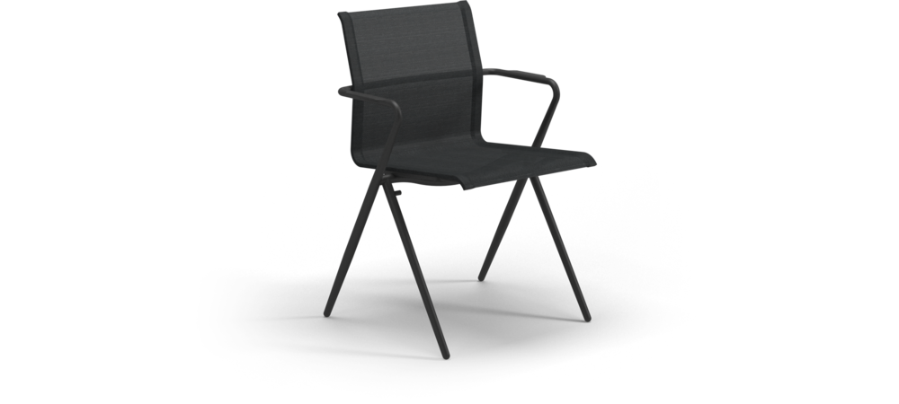 德国家具GLOSTER的Ryder-Stacking Chair with Arms 餐椅 细节图