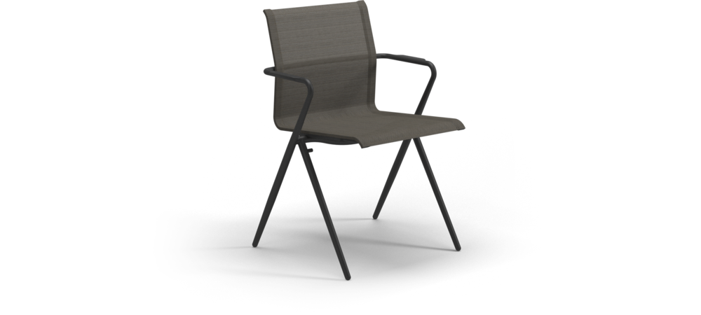 德国家具GLOSTER的Ryder-Stacking Chair with Arms 餐椅 主图