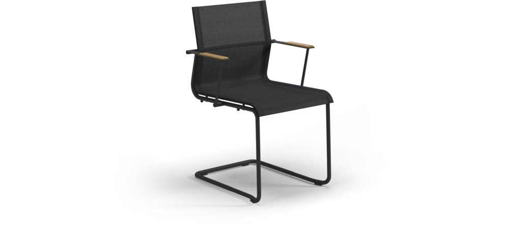 德国家具GLOSTER的Sway-Stacking Chair with Arm-餐椅 主图