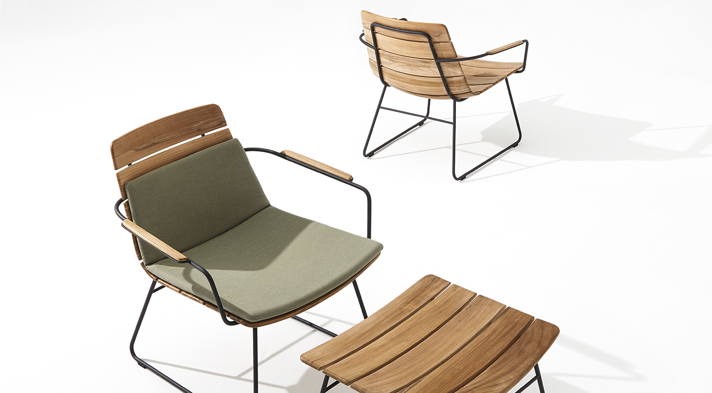 德国家具GLOSTER的Wiliam-Lounge Chair 休闲椅 细节图