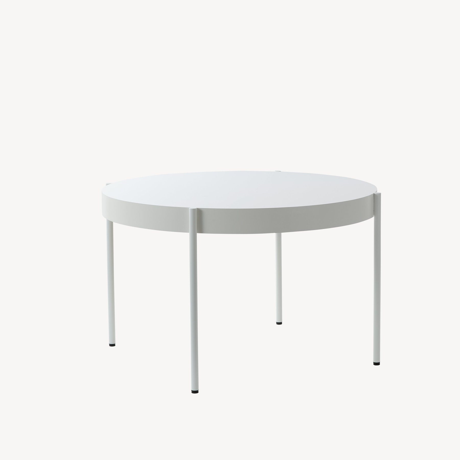 丹麦家具Verpan的SERIES 430 TABLE WHITE 圆餐桌 主图