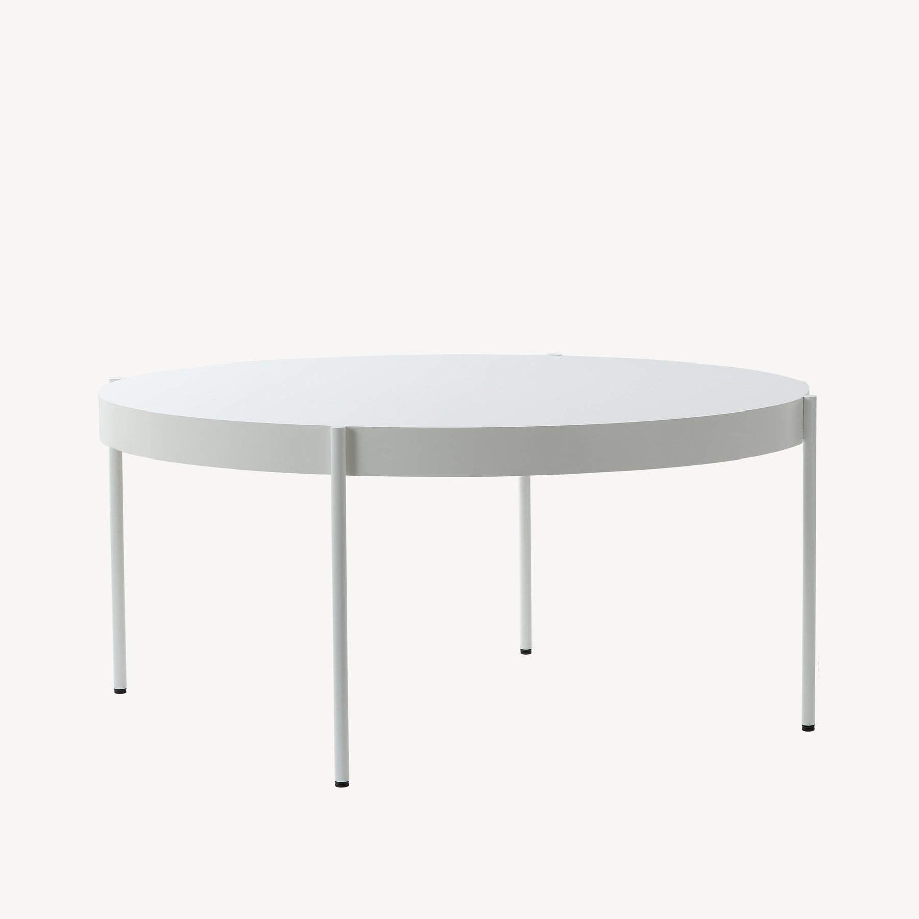 丹麦家具Verpan的SERIES 430 TABLE WHITE 圆餐桌 细节图