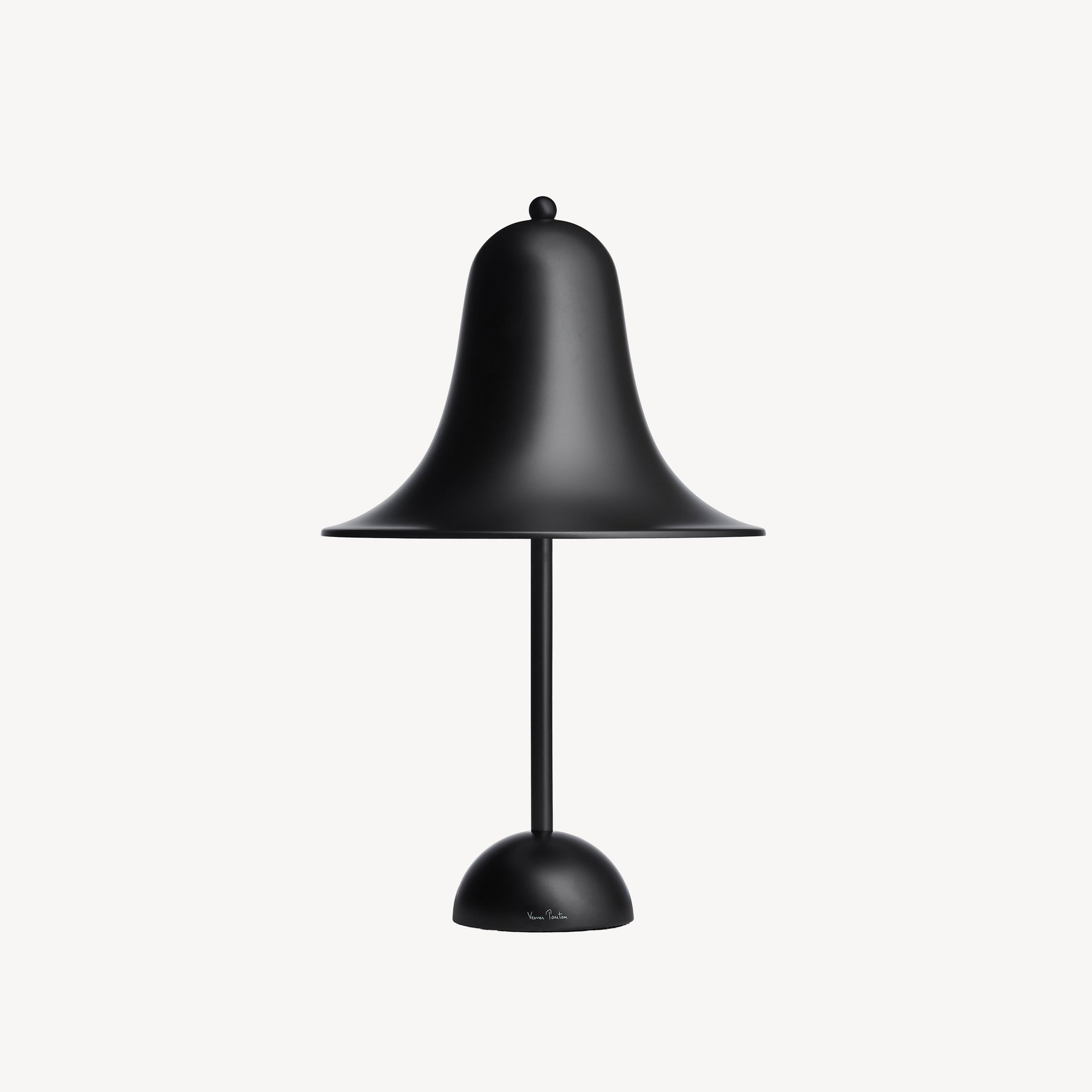 丹麦家具Verpan的Pantop Ø23 Table Lamp MATT BLACK 台灯 主图