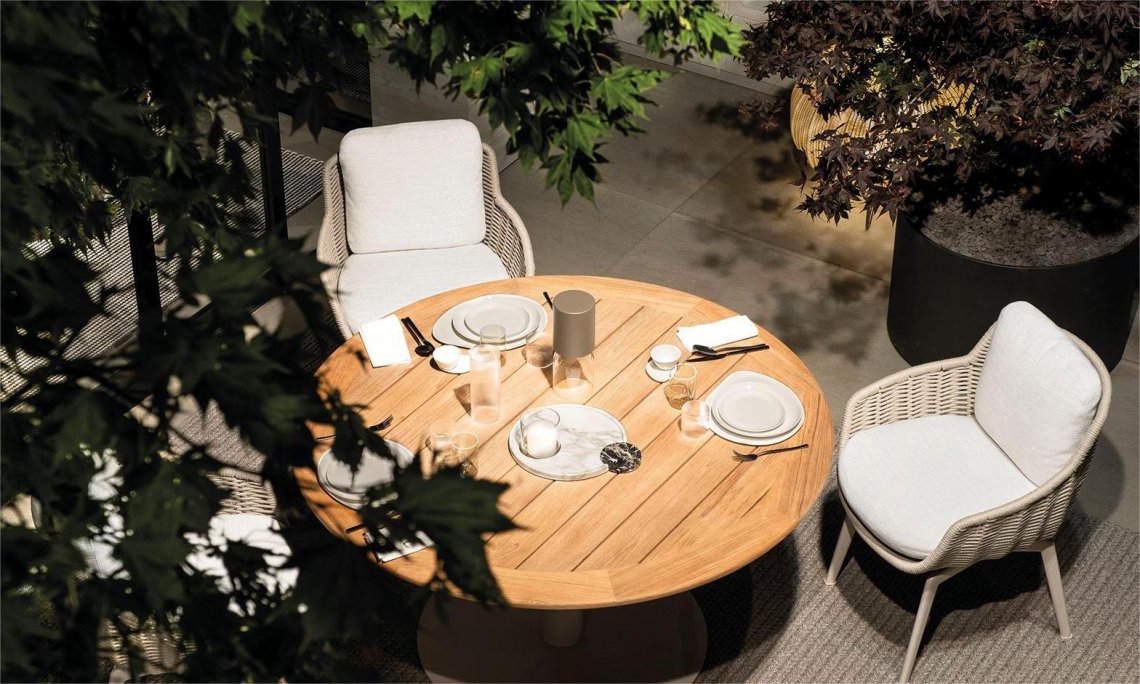 BELT CORD OUTDOOR DINING餐椅 场景图2