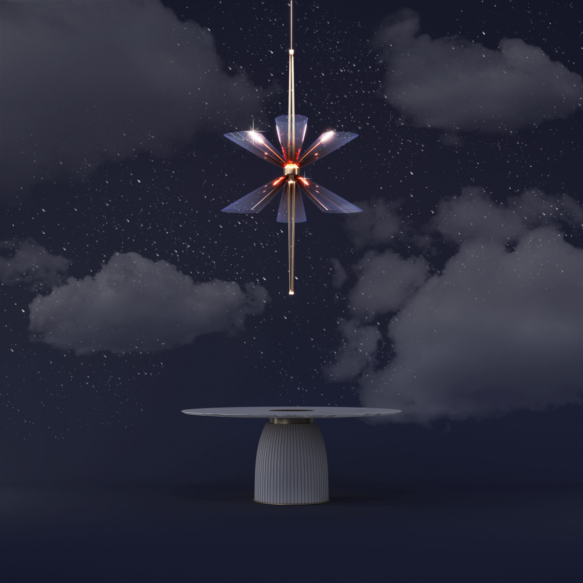 Stellantis吊灯场景图2