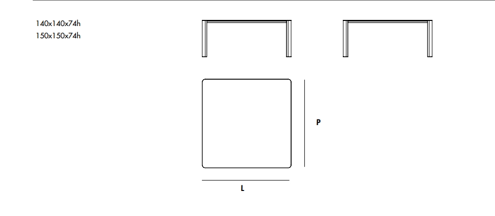 Configura SLIM PANCA休闲椅尺寸图1