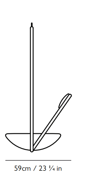 Hanging Hoop Chair休闲椅尺寸图1