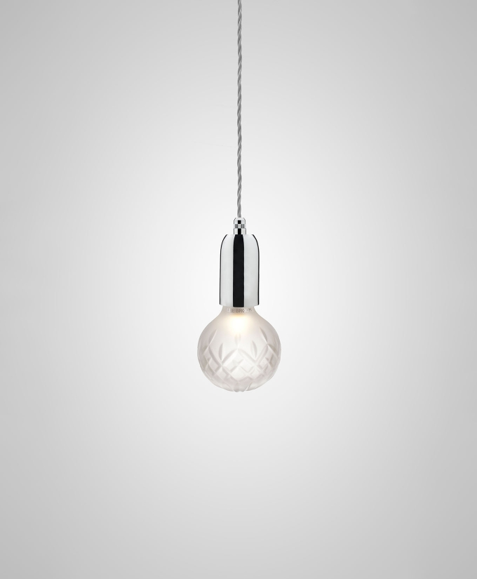 Crystal Bulb Pendant Light吊灯细节图2