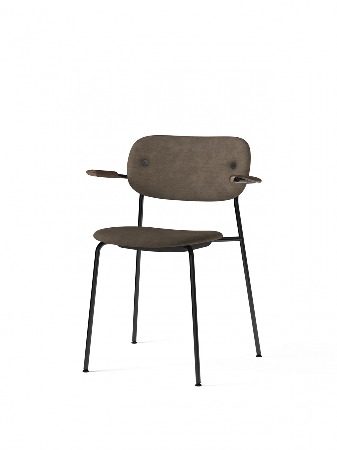 Co with armrest, Black, Veneer餐椅细节图1