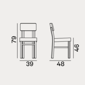 Black 123椅子尺寸图1