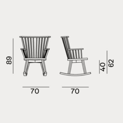 Gray 29摇椅尺寸图 1