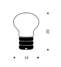 b.bulb台灯尺寸图1