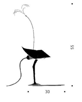 Bibibibi台灯尺寸图1