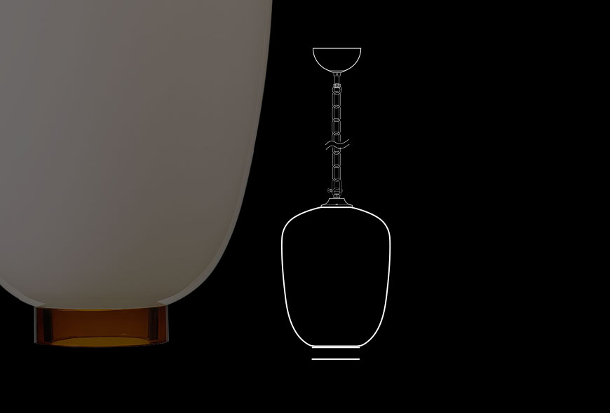ORIENTE - Small Lantern吊灯细节图1