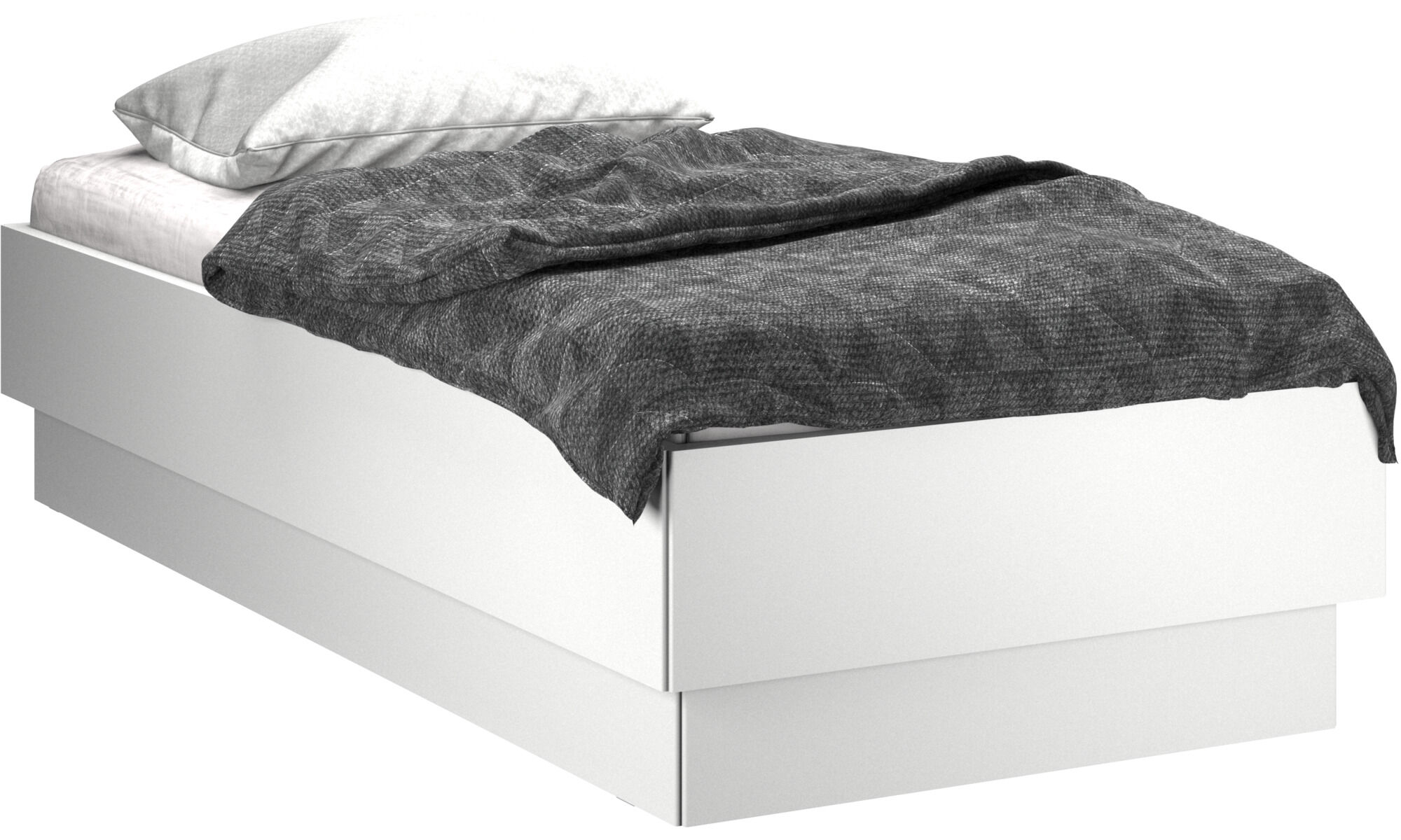 LUGANO 带上拉式床框和床板的储物床, 不含床垫细节图1