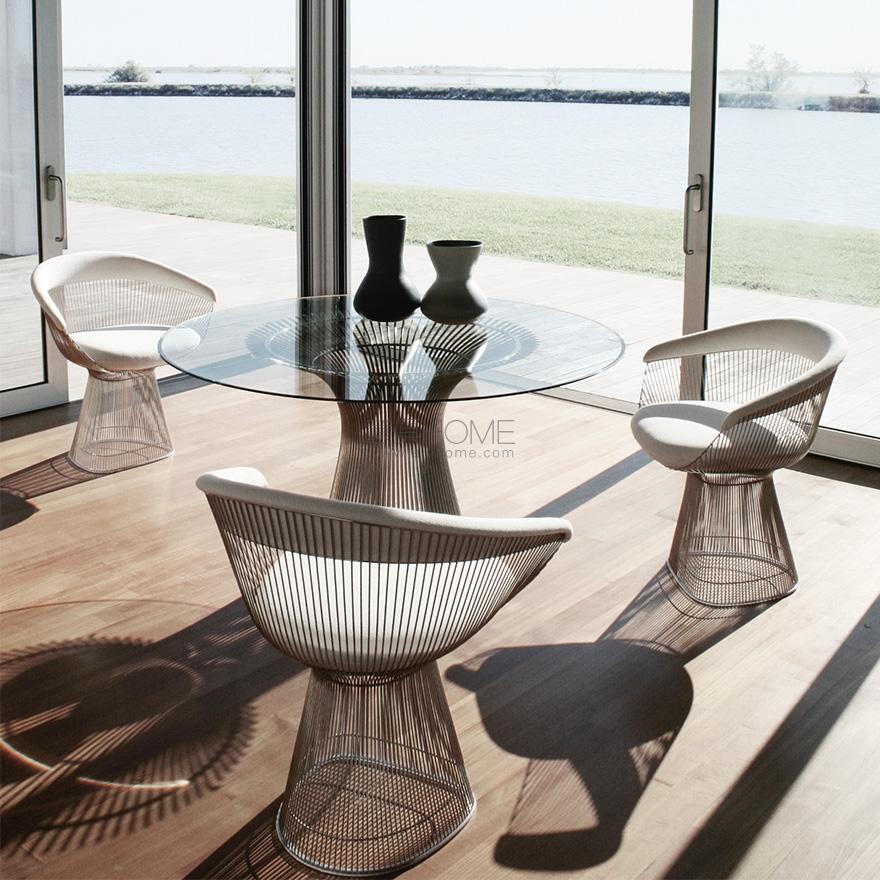 KNOLL Platner Dining Table 餐桌1