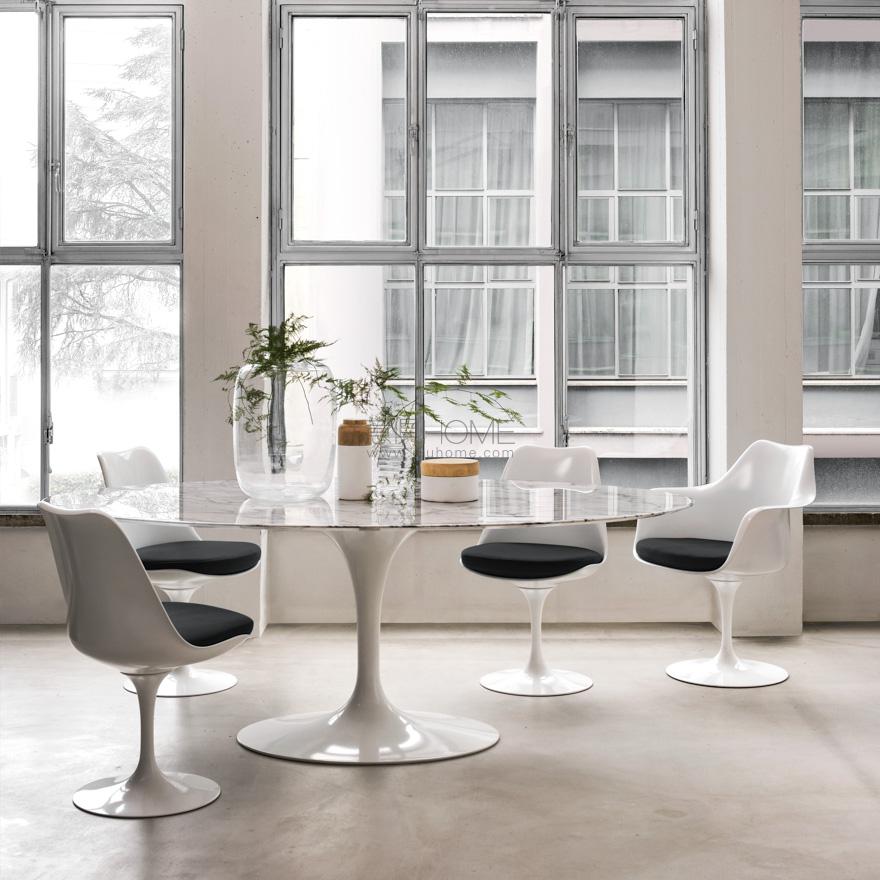 KNOLL Saarinen Table - 78” Oval 桌子3