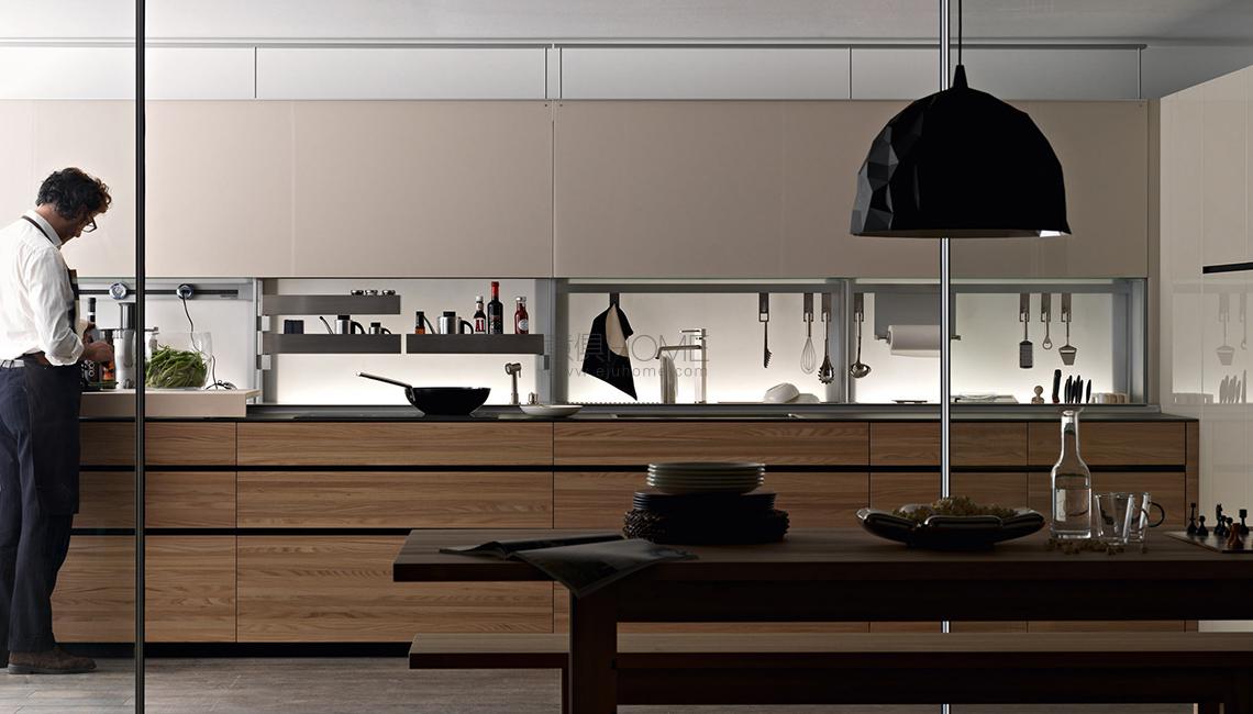 VALCUCINE  new logic system olmo tattile 0053 Artematica Olmo Tattile 餐边柜 1