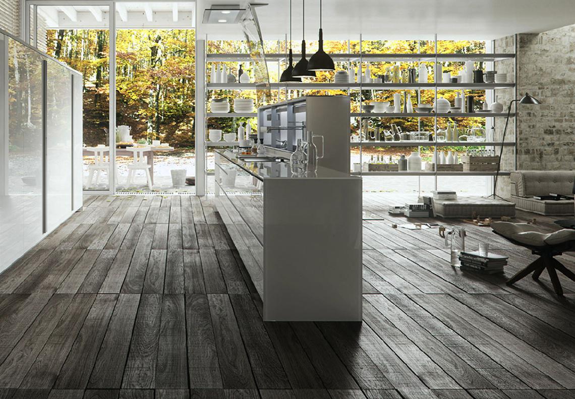 VALCUCINE  new logica system blu valcucine 5 Artematica Vitrum Blu 餐边柜 5