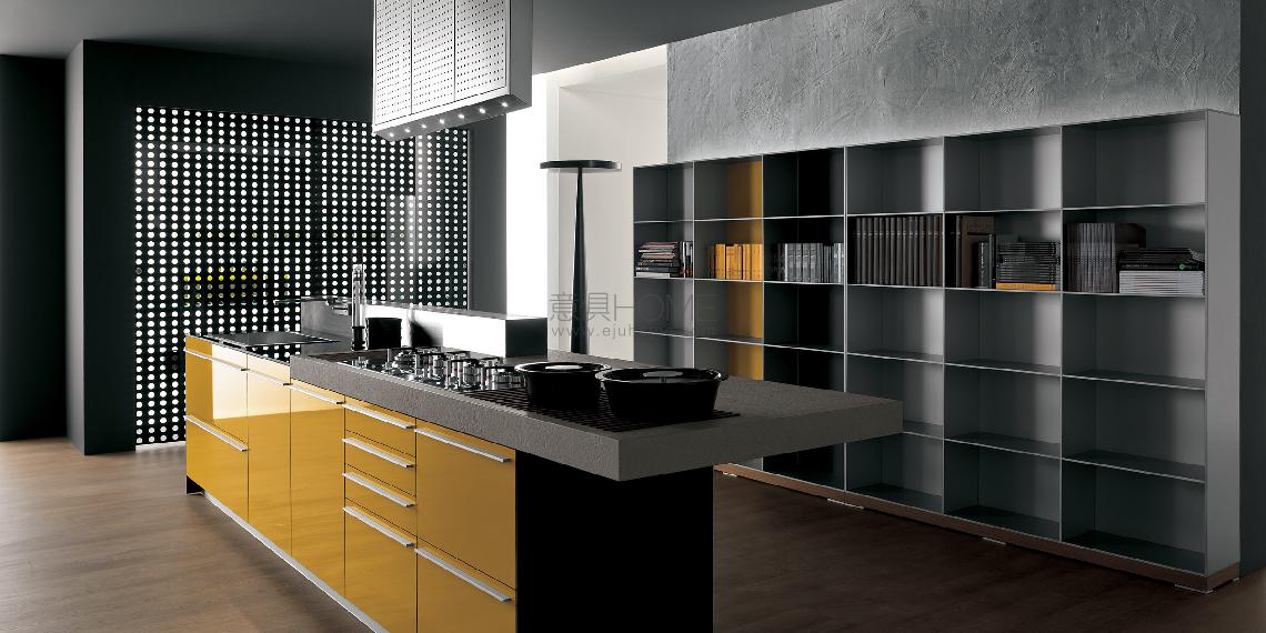 VALCUCINE  valcucine multiline Artematica Multiline Giallo Senape 餐边柜 3