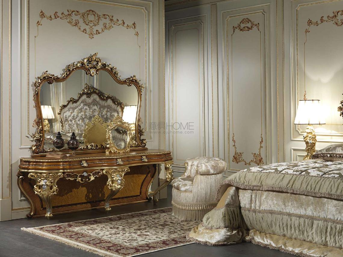 VIMERCATI Classic bedroom baroque style art. 2013 边柜1