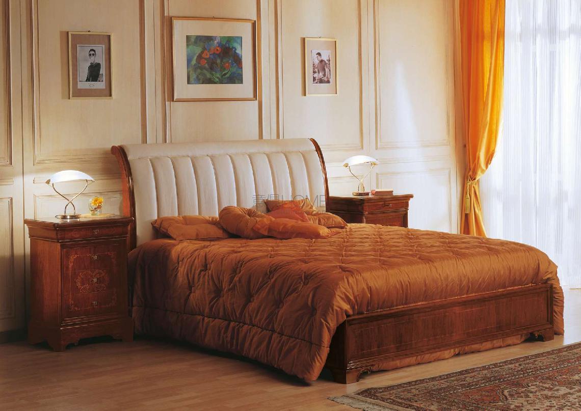 VIMERCATI Classic french 19th century style bedroom 边柜8