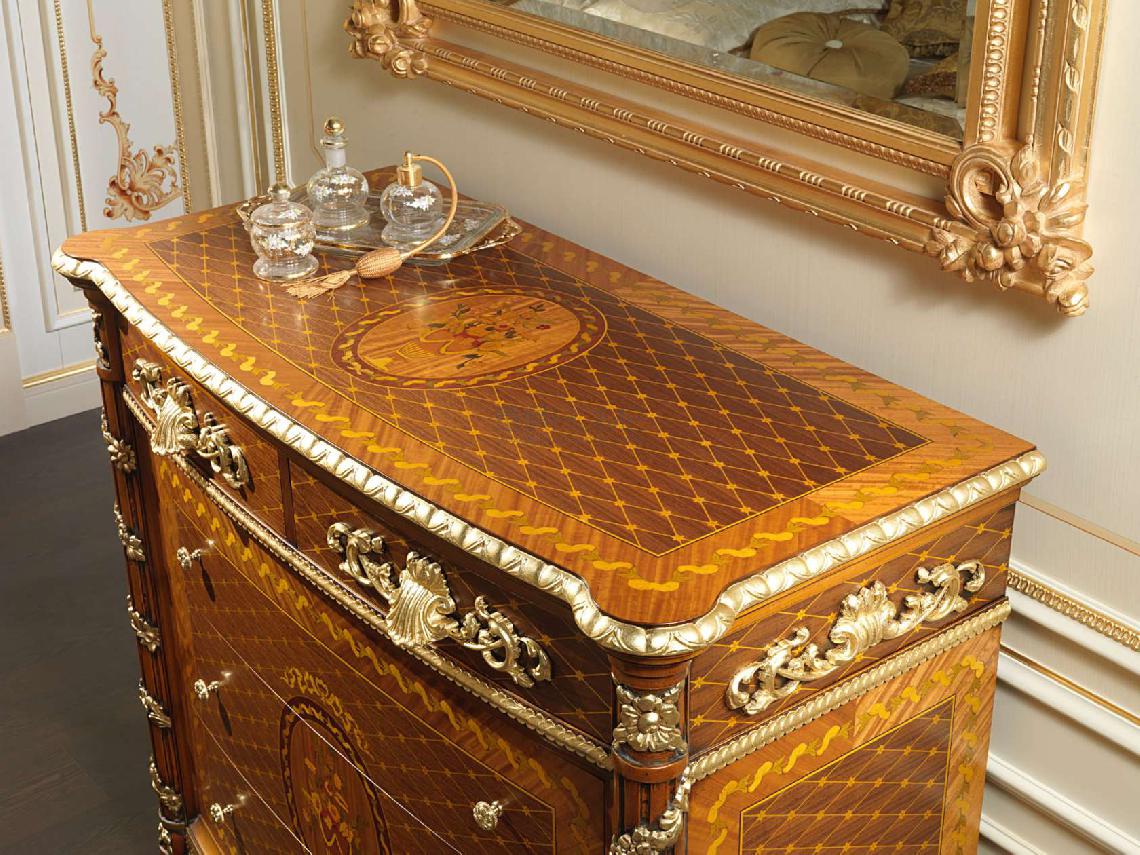 VIMERCATI Walnut bedroom furniture Louis XVI 2011 边柜