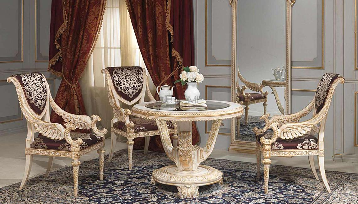 VIMERCATI 3Dining room and sitting room Louis XVI 餐桌3