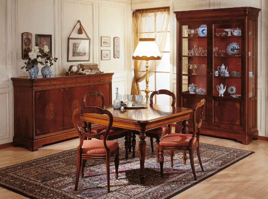 VIMERCATI 12French 19th century dining room 餐桌