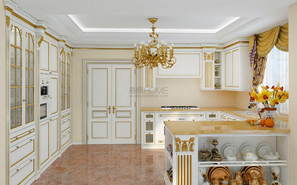 VIMERCATI Luxury classic kitchen in Legacy model 整体橱柜1