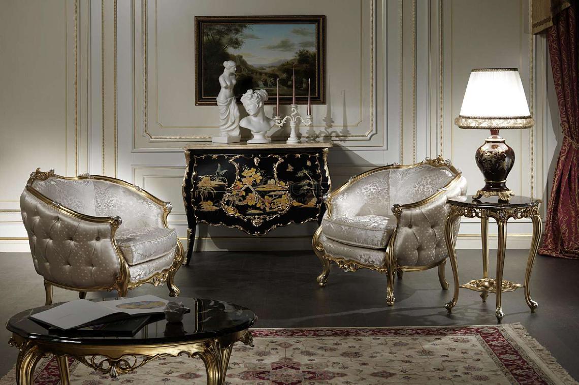 VIMERCATI Luxury classic living room Venezia 沙发1