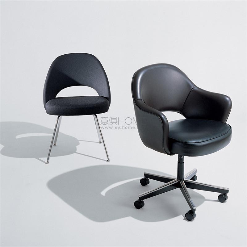 KNOLL Saarinen Executive Arm Chair with Swivel Base 椅子1