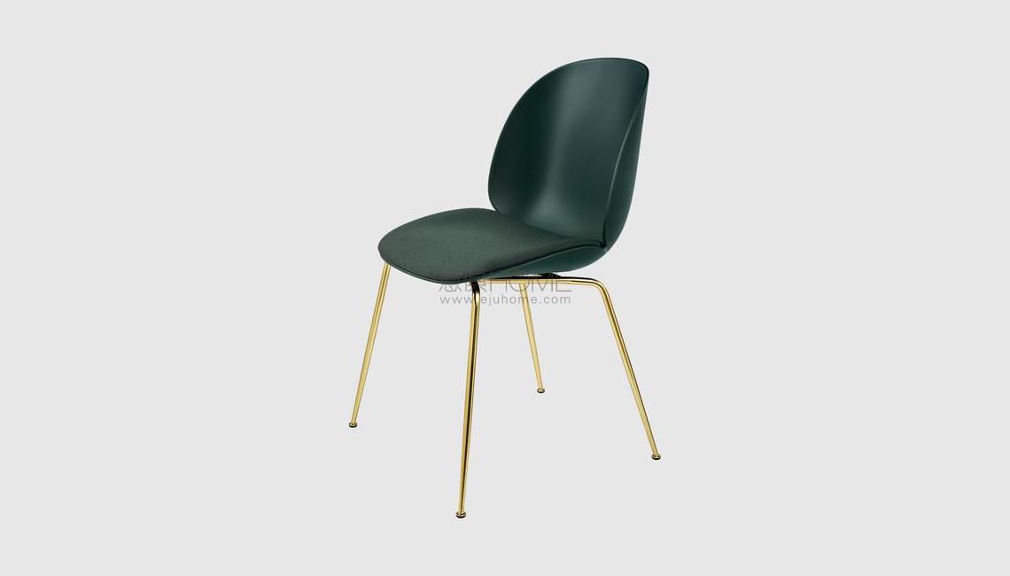 Beetle Dining Chair - Seat Upholstered - Conic base椅子