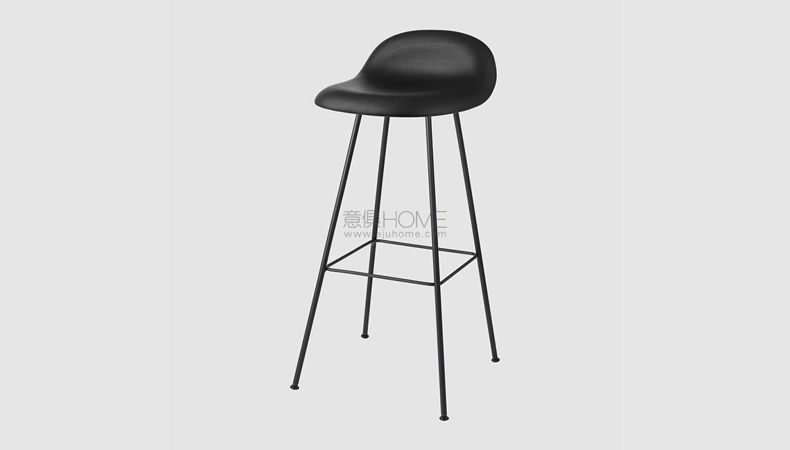 3D Bar Stool - Fully Upholstered - 75 cm - Center base吧椅